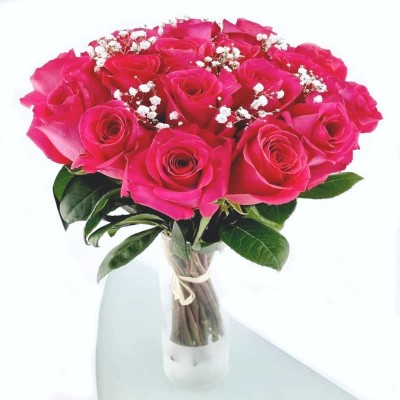 BOUQUET DE ROSES FUCHSIA IRINA