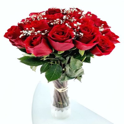 BOUQUET DE ROSES ROUGES EVA