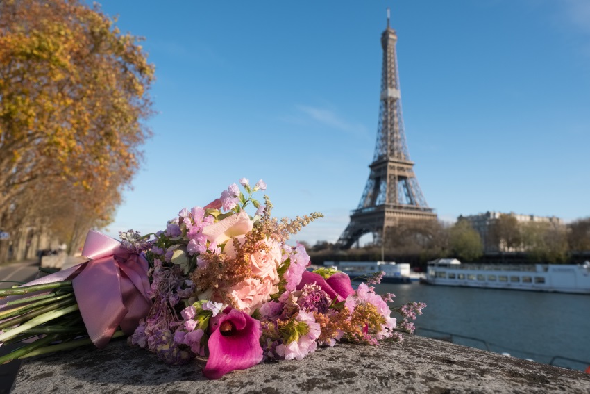 Livraison de bouquets de fleurs à Paris